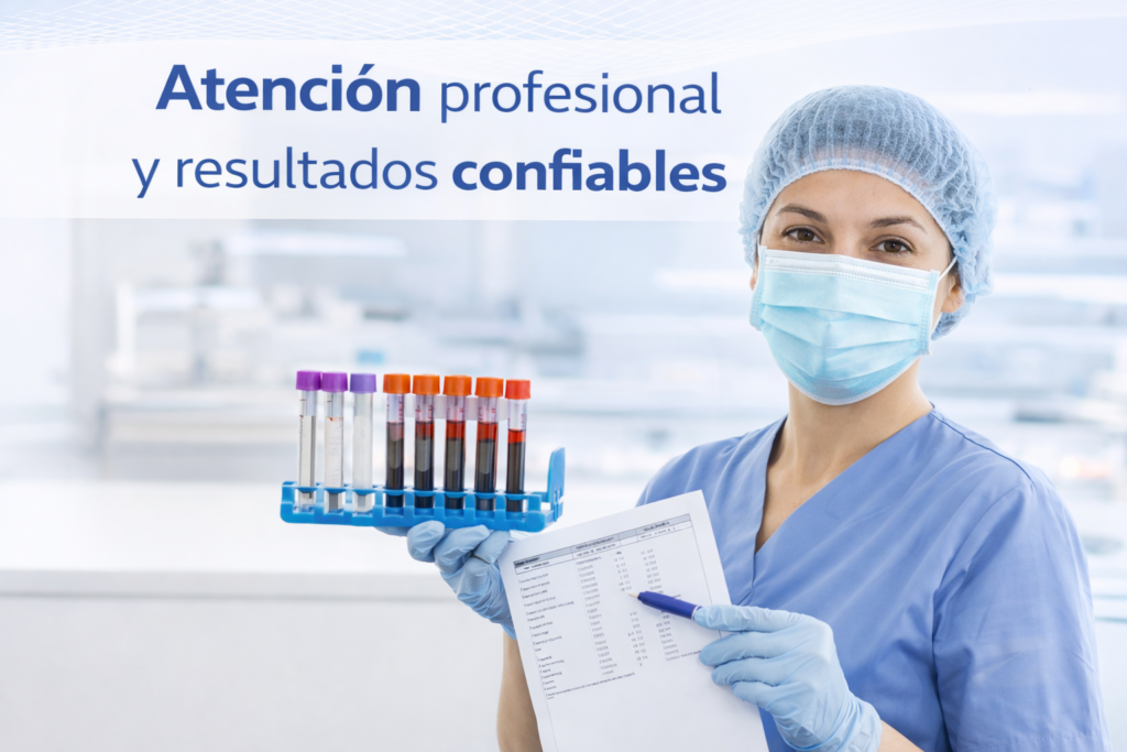 Atención profesional y resultados confiables