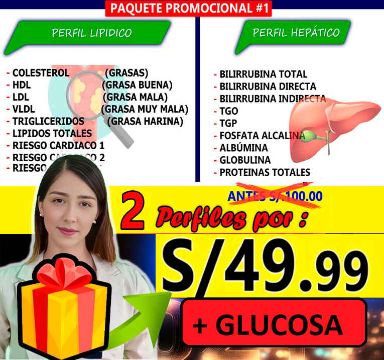 Promo análisis clínicos